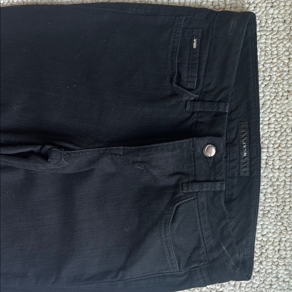 Joe's Jeans Black Flare Wide Leg Denim - Picture 2 of 6
